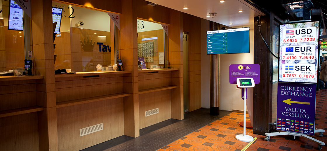 Tavex Exchange Retail Queue Management